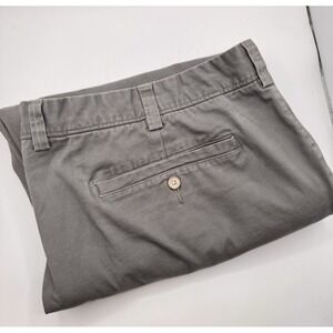 Duluth Flex‎ Ballroom Pants Gray Men's 46x26 Khaki Relaxed Fit Outdoors Hiking